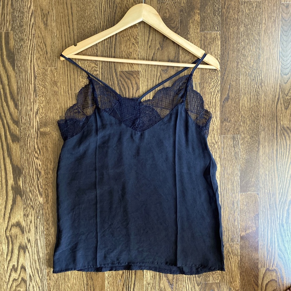 🔹New🔹Scallop Lace Boho Cami Top - Picture 4 of 5